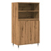 vidaXL Skříň highboard dub artisan 60 x 36 x 110 cm kompozitní dřevo