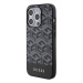 Guess hard silikonový kryt iPhone 15 PRO 6.1" black GCube Stripes MagSafe