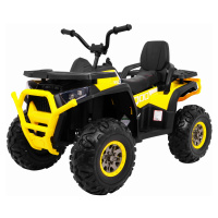Mamido Dětská elektrická čtyřkolka ATV Desert 4x4 žlutá