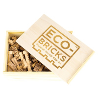 ECO-BRICKS Classic dřevěná stavebnice 145 dílků