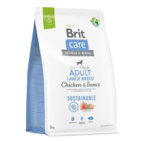 Krmivo Brit Care Dog Sustainable Adult Large Breed Chicken & Insoct 3kg