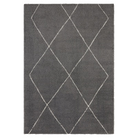 ELLE Decoration koberce Kusový koberec Glow 103662 Dark Grey/Cream z kolekce Elle  - 80x150 cm