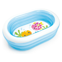 INTEX - Nafukovací dětský bazén oválný 163x107x46 cm