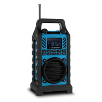 DURAMAXX Baustellenhero, outdoorové rádio s DAB / DAB + MP3 AUX bluetooth