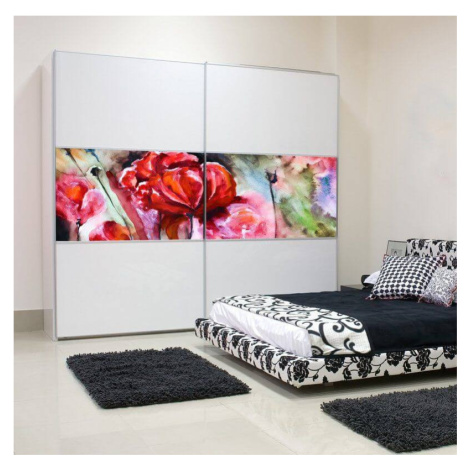Samolepky na nábytek - Malované květy INSPIO