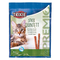 Trixie PREMIO Stick Quintett - drůbeží a játra (10 x 5 g)