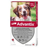 ADVANTIX pro psy spot-on 10-25 kg 2.5 ml