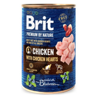 BRIT Premium by Nature Chicken & Hearts konzerva pro psy 1 ks, Hmotnost balení: 800 g