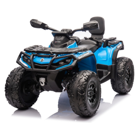 Dětská elektrická čtyřkolka Can-Am Outlander ATV 4x200W modrá