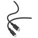 YENKEE kabel YCU 635 BK SILIC USB-C - Lightning, MFi, 1.5m, černá - 37000047