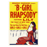 Ilustrace B Girl Rhapsody, 26.7 × 40 cm