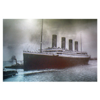 Plakát, Obraz - Titanic old photo, 91.5 × 61 cm