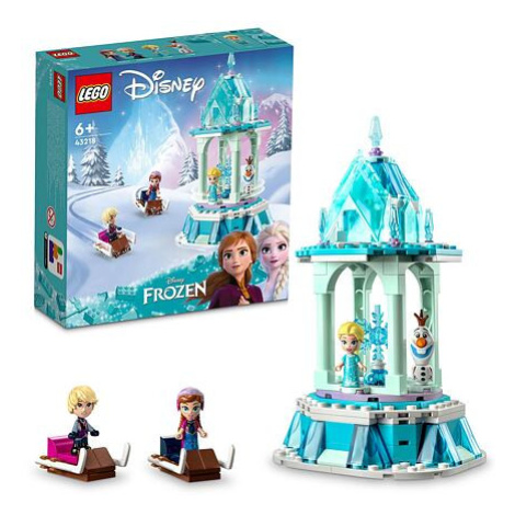 LEGO │ Disney Princess 43218 Kouzelný kolotoč Anny a Elsy