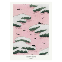 Ilustrace Pink Sky, Studio Collection, 30x40 cm