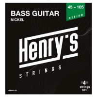 Henry`s HEBN45105 Bass Nickel - 045“ - 105”