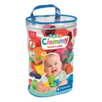 Baby Clementoni - Clemmy kostky 40 ks