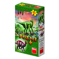 Dinosauři - puzzle 60 dílků + figurka - CZ Drami