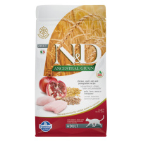 Farmina N&D Ancestral Grain Adult Chicken & Pomegranate - výhodné balení 2 x 1,5 kg