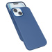 Epico Mag+ Leather Case iPhone 15 - modrá Modrá