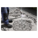 Kusový orientální koberec Flatweave 104815 Cream/Black-80x150