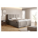 Artelta Manželská postel VEROS Boxspring | elektrická polohovatelná 140 x 200 cm Barva: Poco 07