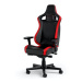 Noblechairs EPIC Compact, černá/carbon/červená