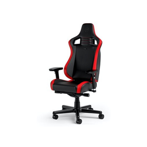 Noblechairs EPIC Compact, černá/carbon/červená