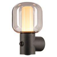BIG WHITE OVALISK WL Sensor venkovní LED nástěnné přisazené svítidlo antracit CCT switch 3000/40