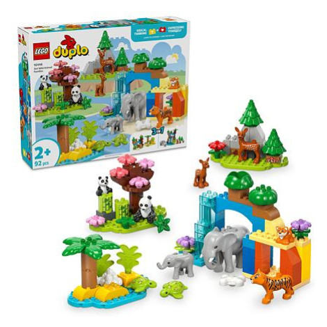 LEGO® DUPLO® 10446 Rodinky divokých zvířat 3 v 1