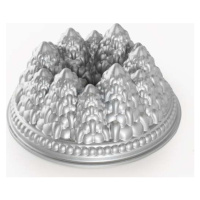 Forma na bábovku ve stříbrné barvě Nordic Ware Pines, 2,1 l