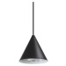 Závěsné svítidlo Ideal Lux A-Line SP1 D13 Nero 232713 GU10 1x28W IP20 13cm černé