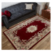 Flair Rugs koberce Ručně všívaný kusový koberec Lotus premium Red - 75x150 cm