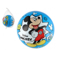 Teddies Míč Mickey Mouse nafouknutý 23cm v síťce