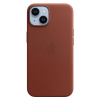 Apple kožený kryt s MagSafe na iPhone 14 Plus cihlově hnědý Cihlově hnědá