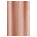 Dekorační závěs s řasící páskou LEAF TAPE pudrová růžová 140x250 cm (cena za 1 kus) MyBestHome