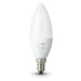 PHILIPS HUE Hue White and Color Ambiance Bluetooth LED žárovka E14 87195143566106W 470lm 2000-65