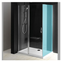 Gelco ONE sprchové dveře s pevnou částí 1100 mm, čiré sklo