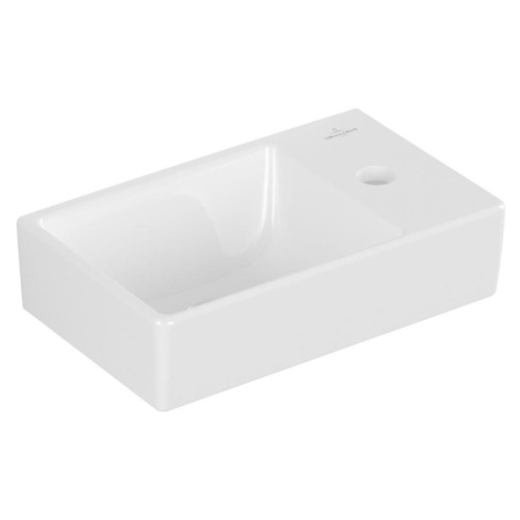 Villeroy &amp; Boch 43003L01 - Závěsné umyvadlo AVENTO 36x22 cm keramika/bílá 43003L01