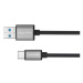 Kabel KRUGER & MATZ KM1244 USB/USB-C 1m Black