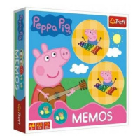 Pexeso papírové Prasátko Peppa/Peppa Pig společenská hra 36 kusů