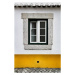 Fotografie Typical vintage portuguese facade with old window, soniabonet, 26.7 × 40 cm