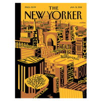 Ilustrace The NY Magazine Cover 189, 30 × 40 cm