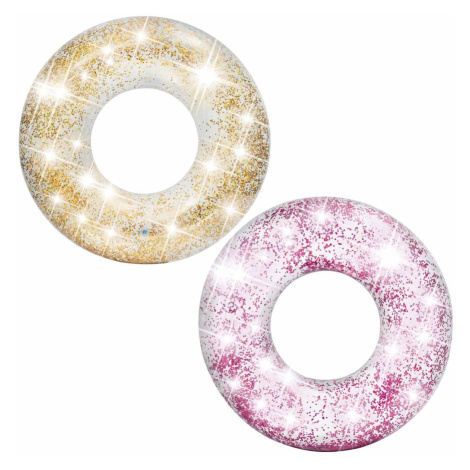 Intex 56274 Nafukovací kruh Sparkling Glitter růžová