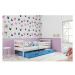Dětská postel ERYK 190x80 cm Modrá Bílá