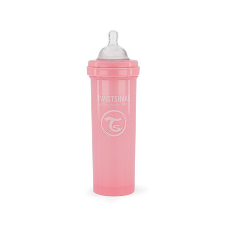 Twistshake Anti-Colic kojenecká láhev 330 ml růžová
