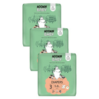 Moomin Baby 3 Midi 5–8 kg měsíční balení eko plen 144 ks