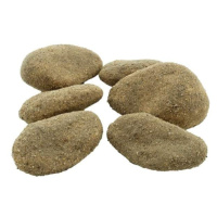Kameny suchý mech/pískové umělé hnědé 6ks