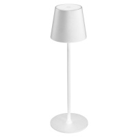 LED Stmívatelná venkovní stolní lampa LED/4W/4000 mAh 3000/4000/5500K IP44 bílá