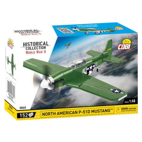 Cobi II WW North American P-51D Mustang, 1:48