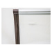 Vchodová stříška Valtellina, 120 x 82 cm, bílá / bronz GU7315136